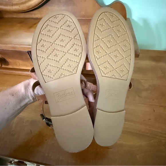 Zodiac brown Leather Sandals size 6 shoes - Picture 7 of 12